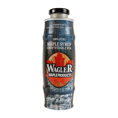 Wagler Maple Products Tin Barrel Maple Syrup 500 ml