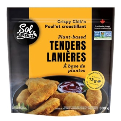 Sol Cuisine Plant-Based Frozen Crispy Chick’n Tenders 300 g