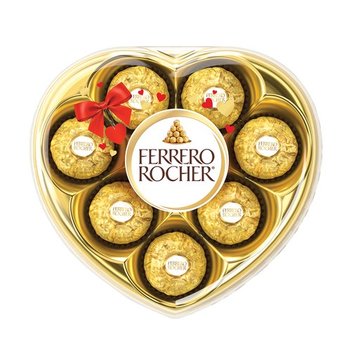 Ferrero Rocher Chocolates Hearts 100 g
