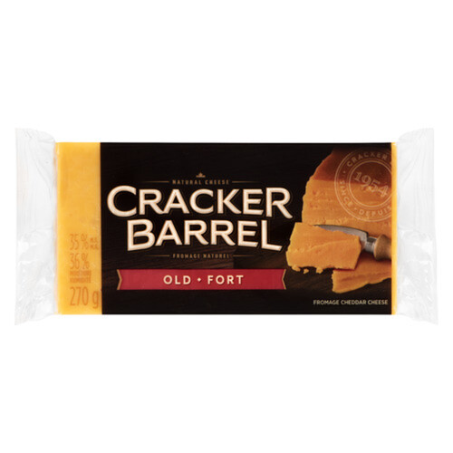 Cracker Barrel Cheese Cheddar Coloured Old 270 g