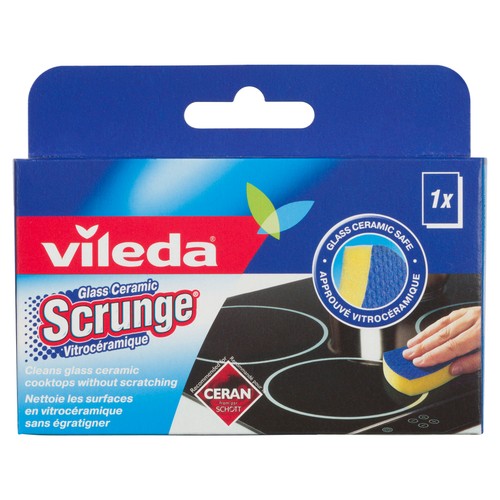 Vileda Scrunge Glass Ceramic Sponge 1 EA