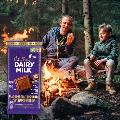 Dairy Milk Chocolate Bar S'mores 180 g