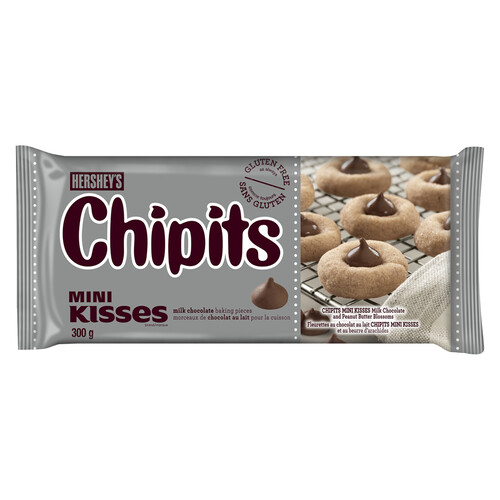 Hershey's Gluten-Free Chipits Milk Chocolate Mini Kisses 300 g