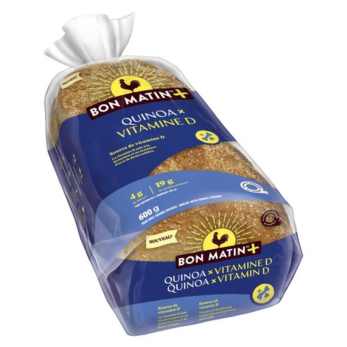 Bon Matin Plus Bread Quinoa & Vitamin D 600 g