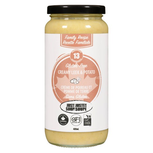 Just Soup Gluten-Free Soup Creamy Leek & Potato 480 ml