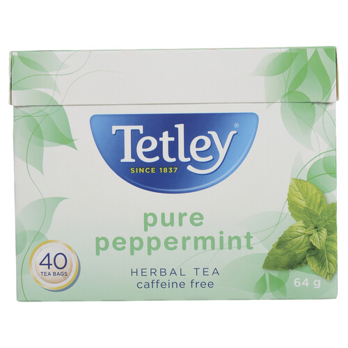 Tetley Herbal Tea Pure Peppermint 40 Tea Bags
