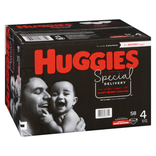 Huggies Diapers Special Delivery Size 4 58 Count