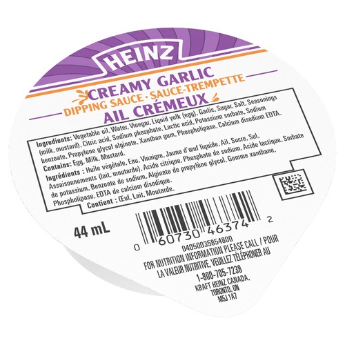 Heinz Dipping Sauce Creamy Garlic 44 ml