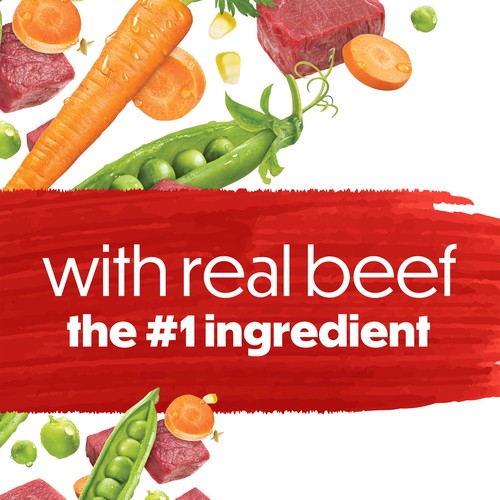 Beneful Incredibites Dry Dog Food Real Beef 1.6 kg