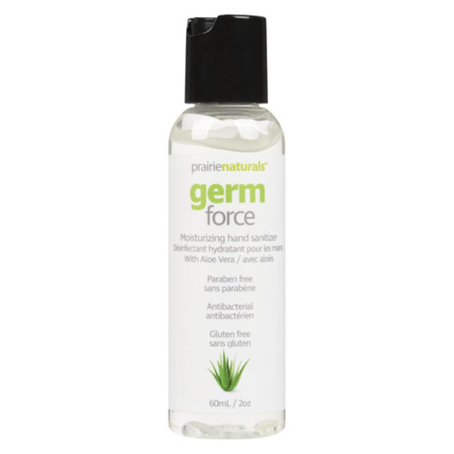 Prairie Naturals Hand Sanitizer Germ Force 60 ml