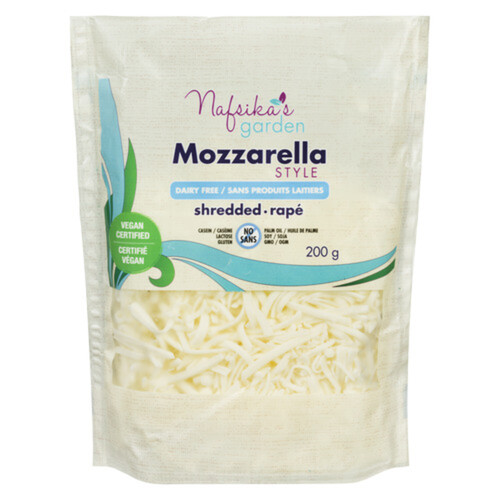 Nafsika's Garden Vegan Mozzarella Shredded Cheese 200 g