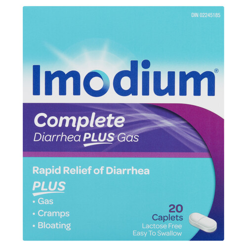 Imodium Complete Caplets 20 EA