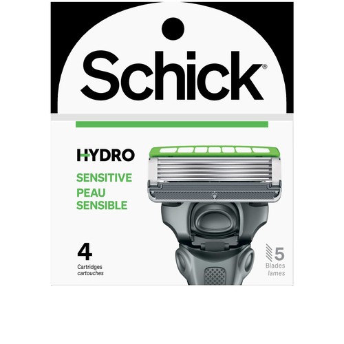 Schick Hydro Sensitive 5 Cartridges Refills 4 Pack 