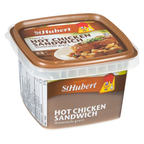 St Hubert Hot Chicken Gravy Homestyle 450 ml