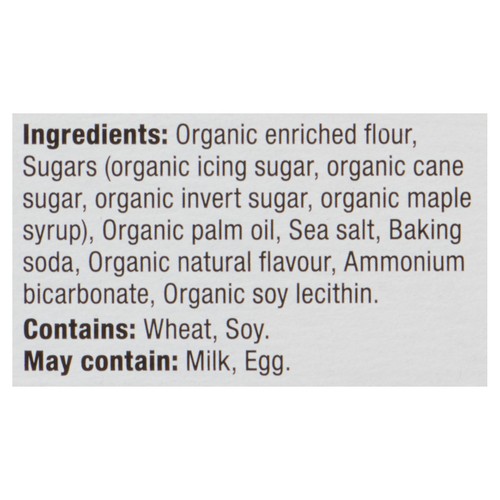 Savor Organic Cookies Maple Leaf 325 g