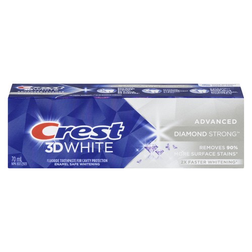 Crest 3D White Advanced Toothpaste Diamond Strong 70 ml