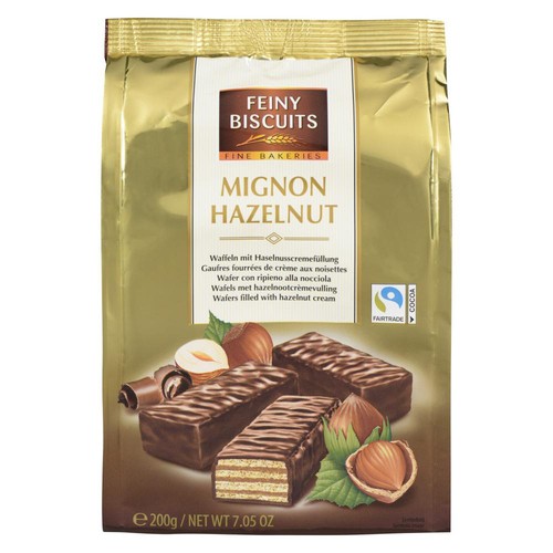 Feiny Biscuits Wafer Mignon Hazelnut 200 g
