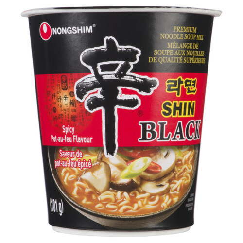 Nong Shim Shin Black Instant Noodle Soup Spicy 101 g