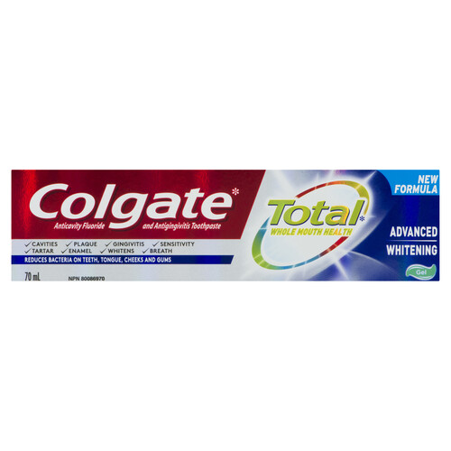 Colgate Total Advanced Whitening Toothpaste 70 ml