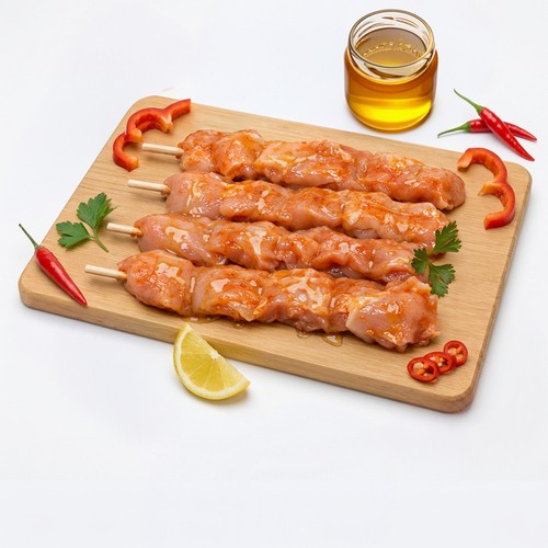 Les Prêts-à-cuire Chicken Souvlaki Hot Honey 