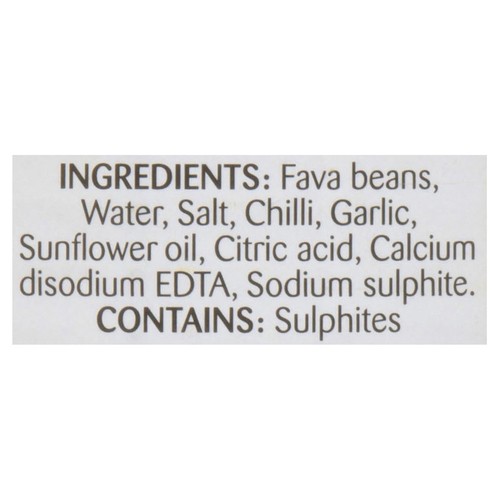 California Garden Canned Fava Beans With Chili 450 ml