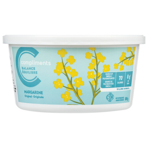 Compliments Balance Non-Hydrogenated Margarine Original 850 g