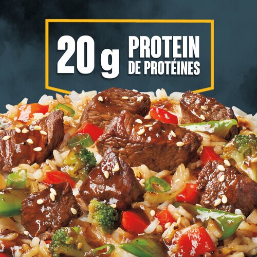 Crave Frozen Sweet & Savoury Teriyaki Beef Steak On Rice 300 g