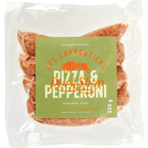 Les Charcutiers Pork Shop Frozen Sausage Pepperoni Pizza 320 g