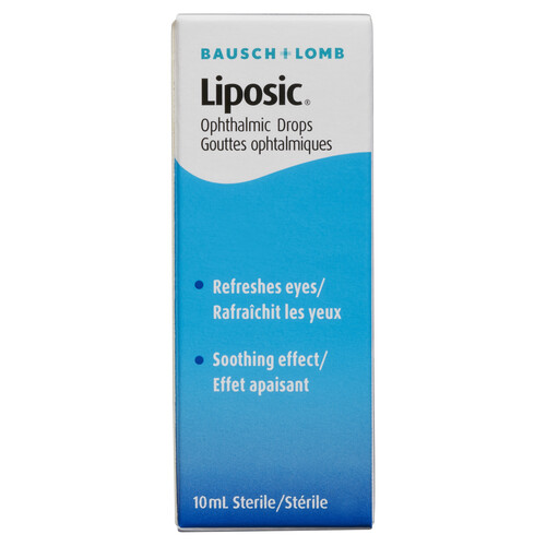 Liposic Ophthalmic Drops 10 ml