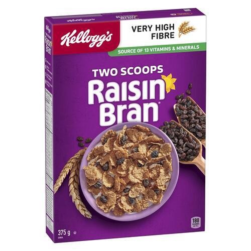 Kellogg's Cereal Raisin Bran 375 g