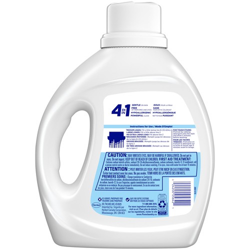 Purex Free & Clear Liquid Laundry Detergent 1.94 L