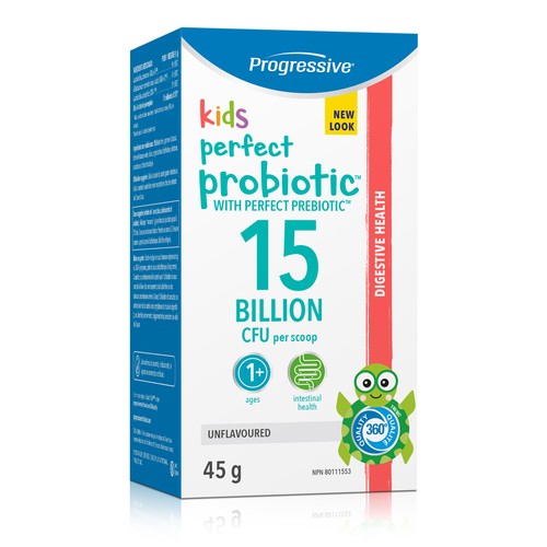 Progressive Perfect Probiotic Powder For Kids Unflavored 45 g