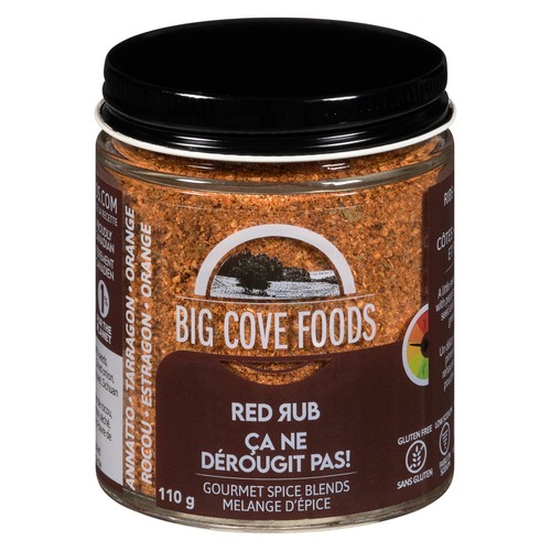 Big Cove Foods Gourmet Spice Blends Red Rub 110 g