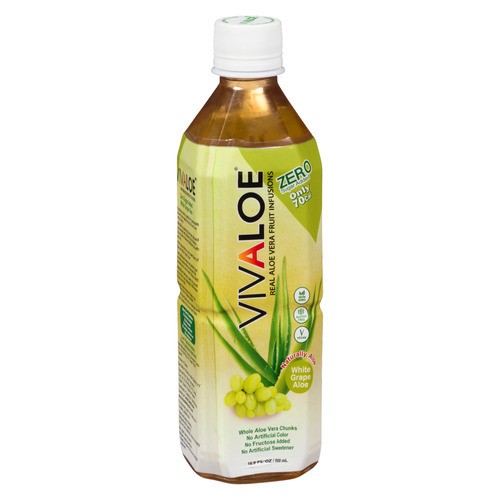 Vivaloe Drink White Grape 500 ml (bottle)