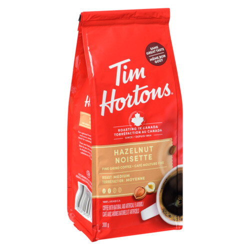 Tim Hortons Fine Grind Hazelnut Medium Roast 300 g