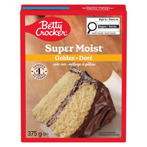 Betty Crocker Super Moist Golden Cake Mix 375 g