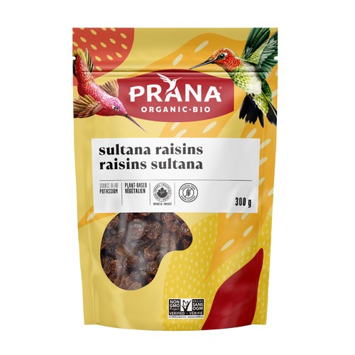 Prana Organic Raisins 300 g 