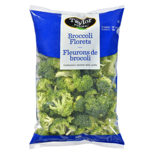 Taylor Farms Broccoli Florets 340 g