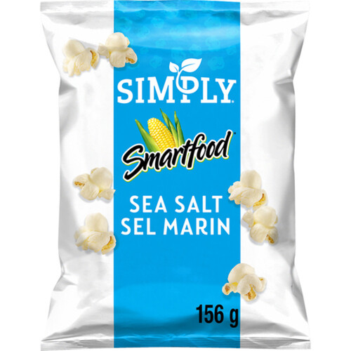Simply Smartfood Delight Popcorn Sea Salt 156 g