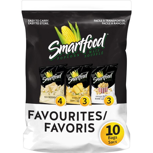 Smartfood Popcorn Favourites 10 Bags x 18 g
