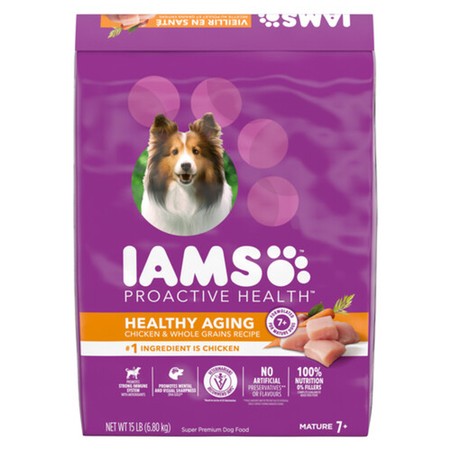 Iams Proactive Health Mature 7+ Senior Dry Dog Food Chicken 6.8 kg