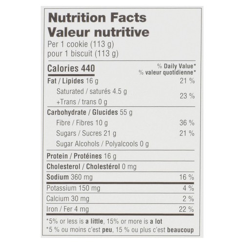 Lanny & Larry's Cookie Peanut Butter Chocolate Chip 113 g