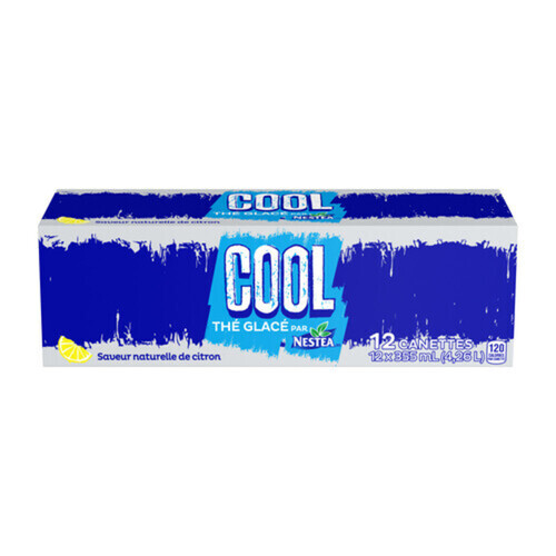 Nestea Iced Tea Cool Natural Lemon 12 x 355 ml (cans)