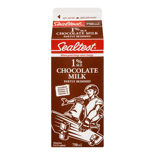 Sealtest 1% Milk Partly Skimmed Chocolate 750 ml