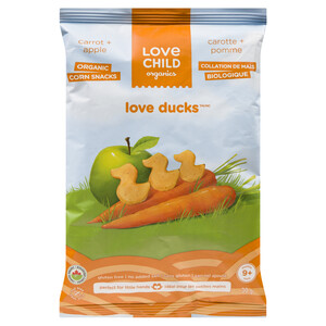 Love Child Organics Love Ducks Baby Food Carrot & Apple 30 g