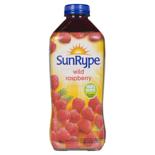 SunRype 100% Juice Wild Raspberry 1.36 L (bottle)
