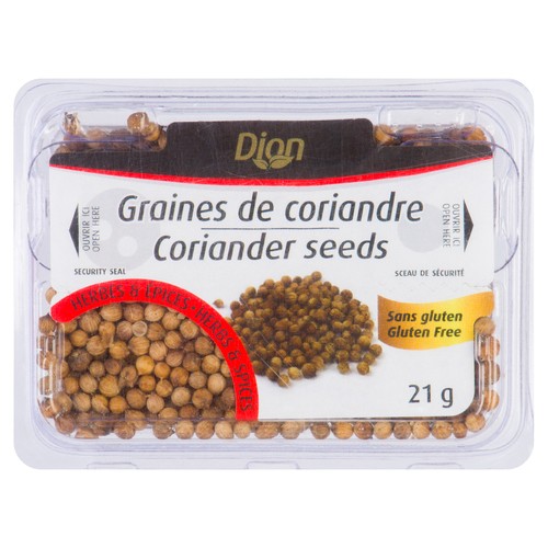 Les Aliments G. Dion Foods Whole Coriander 21 g