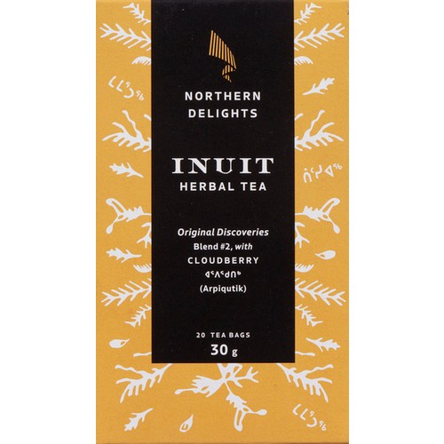 Northern Delights Herbal Tea Cloudberry 20 Tea Bags