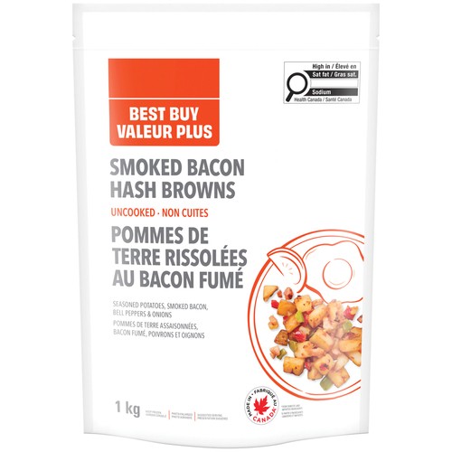 Best Buy Frozen Hash Browns Smoked Bacon 1 kg