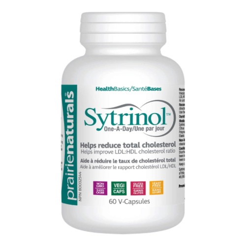 Prairie Naturals Gluten-Free Supplement Sytrinol 60 Capsule